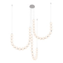 LED Chandelier<br /><span style="color:#4AB0CE;">Entrega: 4-10 dias en USA</span><br /><span style="color:#4AB0CE;font-size:60%;">PREGUNTE POR ENTREGA EN PANAMA</span><br />Collection: Akoya<br />Finish: Chrome