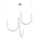LED Chandelier<br /><span style="color:#4AB0CE;">Entrega: 4-10 dias en USA</span><br /><span style="color:#4AB0CE;font-size:60%;">PREGUNTE POR ENTREGA EN PANAMA</span><br />Collection: Akoya<br />Finish: Chrome