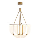 Alora - CH336429VB-UNV - LED Chandelier - Anders - Vintage Brass