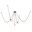 LED Chandelier<br /><span style="color:#4AB0CE;">Entrega: 4-10 dias en USA</span><br /><span style="color:#4AB0CE;font-size:60%;">PREGUNTE POR ENTREGA EN PANAMA</span><br />Collection: Mineral<br />Finish: Urban Bronze/Matte Opal Glass