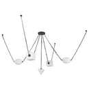 LED Chandelier<br /><span style="color:#4AB0CE;">Entrega: 4-10 dias en USA</span><br /><span style="color:#4AB0CE;font-size:60%;">PREGUNTE POR ENTREGA EN PANAMA</span><br />Collection: Mineral<br />Finish: Urban Bronze/Matte Opal Glass