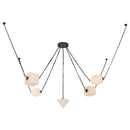 LED Chandelier<br /><span style="color:#4AB0CE;">Entrega: 4-10 dias en USA</span><br /><span style="color:#4AB0CE;font-size:60%;">PREGUNTE POR ENTREGA EN PANAMA</span><br />Collection: Mineral<br />Finish: Urban Bronze/Matte Opal Glass