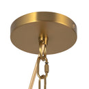 Three Light Chandelier<br /><span style="color:#4AB0CE;">Entrega: 1-2 semanas en USA</span><br /><span style="color:#4AB0CE;font-size:60%;">PREGUNTE POR ENTREGA EN PANAMA</span><br />Collection: Sloan<br />Finish: Brushed Gold/White Linen