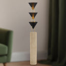 Three Light Floor Lamp<br /><span style="color:#4AB0CE;">Entrega: 1-2 semanas en USA</span><br /><span style="color:#4AB0CE;font-size:60%;">PREGUNTE POR ENTREGA EN PANAMA</span><br />Collection: Versus<br />Finish: Urban Bronze