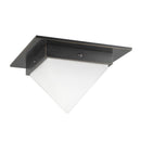 One Light Flush Mount<br /><span style="color:#4AB0CE;">Entrega: 3-4 semanas en USA</span><br /><span style="color:#4AB0CE;font-size:60%;">PREGUNTE POR ENTREGA EN PANAMA</span><br />Collection: Mineral<br />Finish: Urban Bronze/Matte Opal Glass