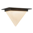 One Light Flush Mount<br /><span style="color:#4AB0CE;">Entrega: 3-4 semanas en USA</span><br /><span style="color:#4AB0CE;font-size:60%;">PREGUNTE POR ENTREGA EN PANAMA</span><br />Collection: Mineral<br />Finish: Urban Bronze/Matte Opal Glass