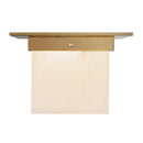 One Light Flush Mount<br /><span style="color:#4AB0CE;">Entrega: 4-10 dias en USA</span><br /><span style="color:#4AB0CE;font-size:60%;">PREGUNTE POR ENTREGA EN PANAMA</span><br />Collection: Mineral<br />Finish: Patina Brass/Alabaster