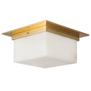 Two Light Flush Mount<br /><span style="color:#4AB0CE;">Entrega: 4-10 dias en USA</span><br /><span style="color:#4AB0CE;font-size:60%;">PREGUNTE POR ENTREGA EN PANAMA</span><br />Collection: Mineral<br />Finish: Patina Brass/Alabaster