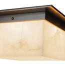 Two Light Flush Mount<br /><span style="color:#4AB0CE;">Entrega: 4-10 dias en USA</span><br /><span style="color:#4AB0CE;font-size:60%;">PREGUNTE POR ENTREGA EN PANAMA</span><br />Collection: Mineral<br />Finish: Urban Bronze/Alabaster