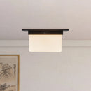 Alora - FM356115UBOP - Two Light Flush Mount - Mineral - Urban Bronze/Matte Opal Glass