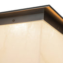 One Light Flush Mount<br /><span style="color:#4AB0CE;">Entrega: 4-10 dias en USA</span><br /><span style="color:#4AB0CE;font-size:60%;">PREGUNTE POR ENTREGA EN PANAMA</span><br />Collection: Mineral<br />Finish: Urban Bronze/Alabaster