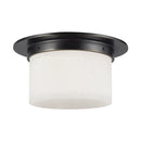 Two Light Flush Mount<br /><span style="color:#4AB0CE;">Entrega: 3-4 semanas en USA</span><br /><span style="color:#4AB0CE;font-size:60%;">PREGUNTE POR ENTREGA EN PANAMA</span><br />Collection: Mineral<br />Finish: Urban Bronze/Alabaster