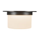 Two Light Flush Mount<br /><span style="color:#4AB0CE;">Entrega: 3-4 semanas en USA</span><br /><span style="color:#4AB0CE;font-size:60%;">PREGUNTE POR ENTREGA EN PANAMA</span><br />Collection: Mineral<br />Finish: Urban Bronze/Matte Opal Glass