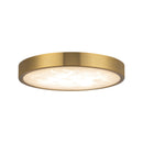 LED Flush Mount<br /><span style="color:#4AB0CE;">Entrega: 4-10 dias en USA</span><br /><span style="color:#4AB0CE;font-size:60%;">PREGUNTE POR ENTREGA EN PANAMA</span><br />Collection: Evelyn<br />Finish: Brushed Gold/Alabaster