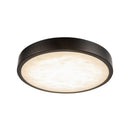 LED Flush Mount<br /><span style="color:#4AB0CE;">Entrega: 4-10 dias en USA</span><br /><span style="color:#4AB0CE;font-size:60%;">PREGUNTE POR ENTREGA EN PANAMA</span><br />Collection: Evelyn<br />Finish: Matte Black/Alabaster