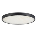 LED Flush Mount<br /><span style="color:#4AB0CE;">Entrega: 4-10 dias en USA</span><br /><span style="color:#4AB0CE;font-size:60%;">PREGUNTE POR ENTREGA EN PANAMA</span><br />Collection: Evelyn<br />Finish: Matte Black/Alabaster