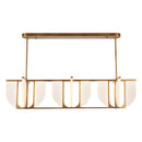 Alora - LP336359VB - LED Linear Pendant - Anders - Vintage Brass