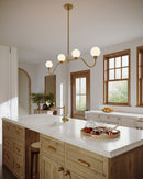 Four Light Linear Pendant<br /><span style="color:#4AB0CE;">Entrega: 1-2 semanas en USA</span><br /><span style="color:#4AB0CE;font-size:60%;">PREGUNTE POR ENTREGA EN PANAMA</span><br />Collection: Beckett<br />Finish: Brushed Gold