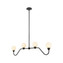 Four Light Linear Pendant<br /><span style="color:#4AB0CE;">Entrega: 3-4 semanas en USA</span><br /><span style="color:#4AB0CE;font-size:60%;">PREGUNTE POR ENTREGA EN PANAMA</span><br />Collection: Beckett<br />Finish: Matte Black