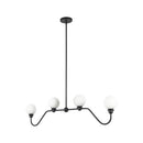 Four Light Linear Pendant<br /><span style="color:#4AB0CE;">Entrega: 3-4 semanas en USA</span><br /><span style="color:#4AB0CE;font-size:60%;">PREGUNTE POR ENTREGA EN PANAMA</span><br />Collection: Beckett<br />Finish: Matte Black