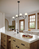 Alora - LP408148MB - Four Light Linear Pendant - Beckett - Matte Black