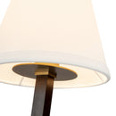 Two Light Linear Pendant<br /><span style="color:#4AB0CE;">Entrega: 3-4 semanas en USA</span><br /><span style="color:#4AB0CE;font-size:60%;">PREGUNTE POR ENTREGA EN PANAMA</span><br />Collection: Sloan<br />Finish: Brushed Gold/White Linen