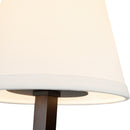 Two Light Linear Pendant<br /><span style="color:#4AB0CE;">Entrega: 3-4 semanas en USA</span><br /><span style="color:#4AB0CE;font-size:60%;">PREGUNTE POR ENTREGA EN PANAMA</span><br />Collection: Sloan<br />Finish: Matte Black/White Linen