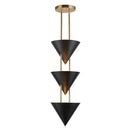 Three Light Pendant<br /><span style="color:#4AB0CE;">Entrega: 4-10 dias en USA</span><br /><span style="color:#4AB0CE;font-size:60%;">PREGUNTE POR ENTREGA EN PANAMA</span><br />Collection: Versus<br />Finish: Urban Bronze
