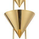 Alora - PD341548PTB - Five Light Pendant - Versus - Patina Brass