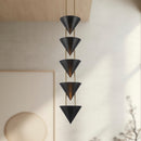 Alora - PD341548UB - Five Light Pendant - Versus - Urban Bronze