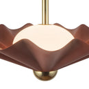 LED Pendant<br /><span style="color:#4AB0CE;">Entrega: 4-10 dias en USA</span><br /><span style="color:#4AB0CE;font-size:60%;">PREGUNTE POR ENTREGA EN PANAMA</span><br />Collection: Furrow<br />Finish: Burgundy
