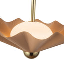 LED Pendant<br /><span style="color:#4AB0CE;">Entrega: 4-10 dias en USA</span><br /><span style="color:#4AB0CE;font-size:60%;">PREGUNTE POR ENTREGA EN PANAMA</span><br />Collection: Furrow<br />Finish: Peach