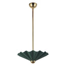 LED Pendant<br /><span style="color:#4AB0CE;">Entrega: 4-10 dias en USA</span><br /><span style="color:#4AB0CE;font-size:60%;">PREGUNTE POR ENTREGA EN PANAMA</span><br />Collection: Furrow<br />Finish: Pine Green
