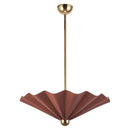 LED Pendant<br /><span style="color:#4AB0CE;">Entrega: 4-10 dias en USA</span><br /><span style="color:#4AB0CE;font-size:60%;">PREGUNTE POR ENTREGA EN PANAMA</span><br />Collection: Furrow<br />Finish: Burgundy