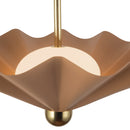 LED Pendant<br /><span style="color:#4AB0CE;">Entrega: 4-10 dias en USA</span><br /><span style="color:#4AB0CE;font-size:60%;">PREGUNTE POR ENTREGA EN PANAMA</span><br />Collection: Furrow<br />Finish: Peach