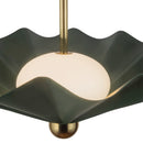 LED Pendant<br /><span style="color:#4AB0CE;">Entrega: 4-10 dias en USA</span><br /><span style="color:#4AB0CE;font-size:60%;">PREGUNTE POR ENTREGA EN PANAMA</span><br />Collection: Furrow<br />Finish: Pine Green