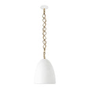 One Light Pendant<br /><span style="color:#4AB0CE;">Entrega: 4-10 dias en USA</span><br /><span style="color:#4AB0CE;font-size:60%;">PREGUNTE POR ENTREGA EN PANAMA</span><br />Collection: Grant<br />Finish: Antique White