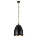 One Light Pendant<br /><span style="color:#4AB0CE;">Entrega: 4-10 dias en USA</span><br /><span style="color:#4AB0CE;font-size:60%;">PREGUNTE POR ENTREGA EN PANAMA</span><br />Collection: Grant<br />Finish: Matte Black