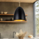 One Light Pendant<br /><span style="color:#4AB0CE;">Entrega: 4-10 dias en USA</span><br /><span style="color:#4AB0CE;font-size:60%;">PREGUNTE POR ENTREGA EN PANAMA</span><br />Collection: Grant<br />Finish: Matte Black