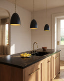 Alora - PD423014MB - One Light Pendant - Grant - Matte Black