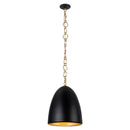 One Light Pendant<br /><span style="color:#4AB0CE;">Entrega: 4-10 dias en USA</span><br /><span style="color:#4AB0CE;font-size:60%;">PREGUNTE POR ENTREGA EN PANAMA</span><br />Collection: Grant<br />Finish: Matte Black