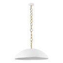 One Light Pendant<br /><span style="color:#4AB0CE;">Entrega: 4-10 dias en USA</span><br /><span style="color:#4AB0CE;font-size:60%;">PREGUNTE POR ENTREGA EN PANAMA</span><br />Collection: Grant<br />Finish: Antique White