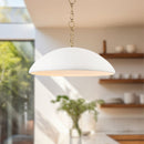 One Light Pendant<br /><span style="color:#4AB0CE;">Entrega: 4-10 dias en USA</span><br /><span style="color:#4AB0CE;font-size:60%;">PREGUNTE POR ENTREGA EN PANAMA</span><br />Collection: Grant<br />Finish: Antique White