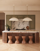 Alora - PD423028AW - One Light Pendant - Grant - Antique White