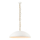 Alora - PD423028AW - One Light Pendant - Grant - Antique White