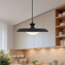 One Light Pendant<br /><span style="color:#4AB0CE;">Entrega: 4-10 dias en USA</span><br /><span style="color:#4AB0CE;font-size:60%;">PREGUNTE POR ENTREGA EN PANAMA</span><br />Collection: Minori<br />Finish: Glossy Black