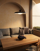 Alora - PD557015MB - One Light Pendant - Minori - Glossy Black