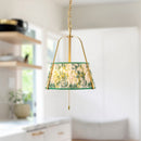 Alora - PD675213BGGL - Two Light Pendant - Scout - Brushed Gold/Green Linen
