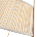 Two Light Pendant<br /><span style="color:#4AB0CE;">Entrega: 3-4 semanas en USA</span><br /><span style="color:#4AB0CE;font-size:60%;">PREGUNTE POR ENTREGA EN PANAMA</span><br />Collection: Scout<br />Finish: Brushed Gold/White Linen