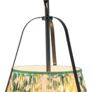 Two Light Pendant<br /><span style="color:#4AB0CE;">Entrega: 4-10 dias en USA</span><br /><span style="color:#4AB0CE;font-size:60%;">PREGUNTE POR ENTREGA EN PANAMA</span><br />Collection: Scout<br />Finish: Matte Black/Green Linen